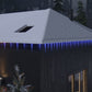 Kerstverlichting Ijspegel Met 40 Led's Acryl Blauw