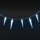 Kerstverlichting Ijspegel Met 100 Led's Acryl Koudwit