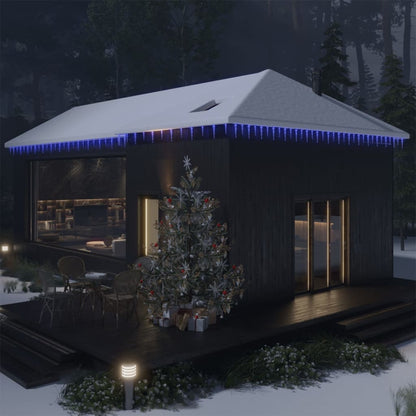 Kerstverlichting Ijspegel Met 200 Led's Acryl Blauw