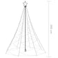 Kerstboom Met Metalen Paal En 500 Led's 3 M Warmwit