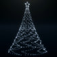 Kerstboom Met Metalen Paal En 500 Led's 3 M Koudwit