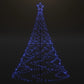 Kerstboom Met Metalen Paal En 500 Led's 3 M Blauw