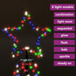 Kerstboom Met Metalen Paal En 500 Led's 3 M Meerkleurig