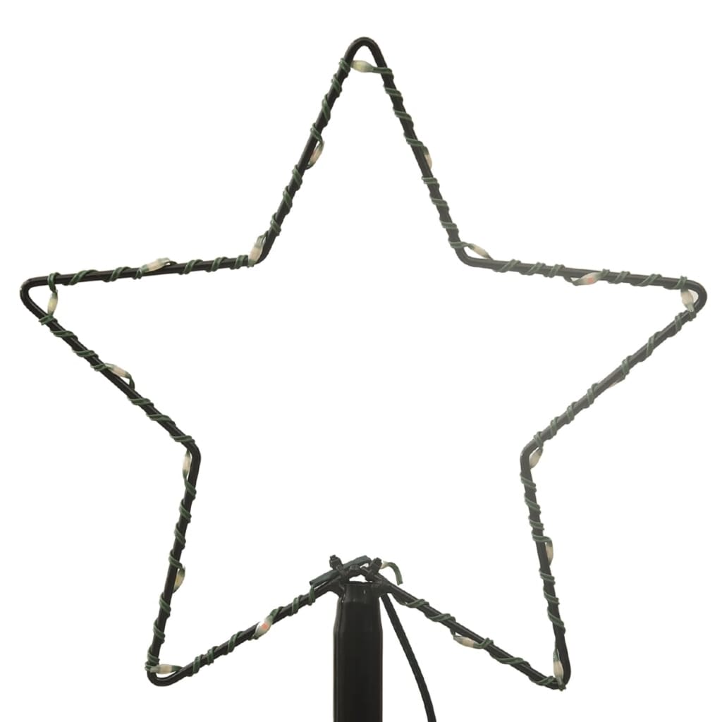 Kerstboom Met Metalen Paal En 1400 Led's 5 M Koudwit