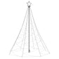 Kerstboom Met Metalen Paal En 1400 Led's 5 M Meerkleurig