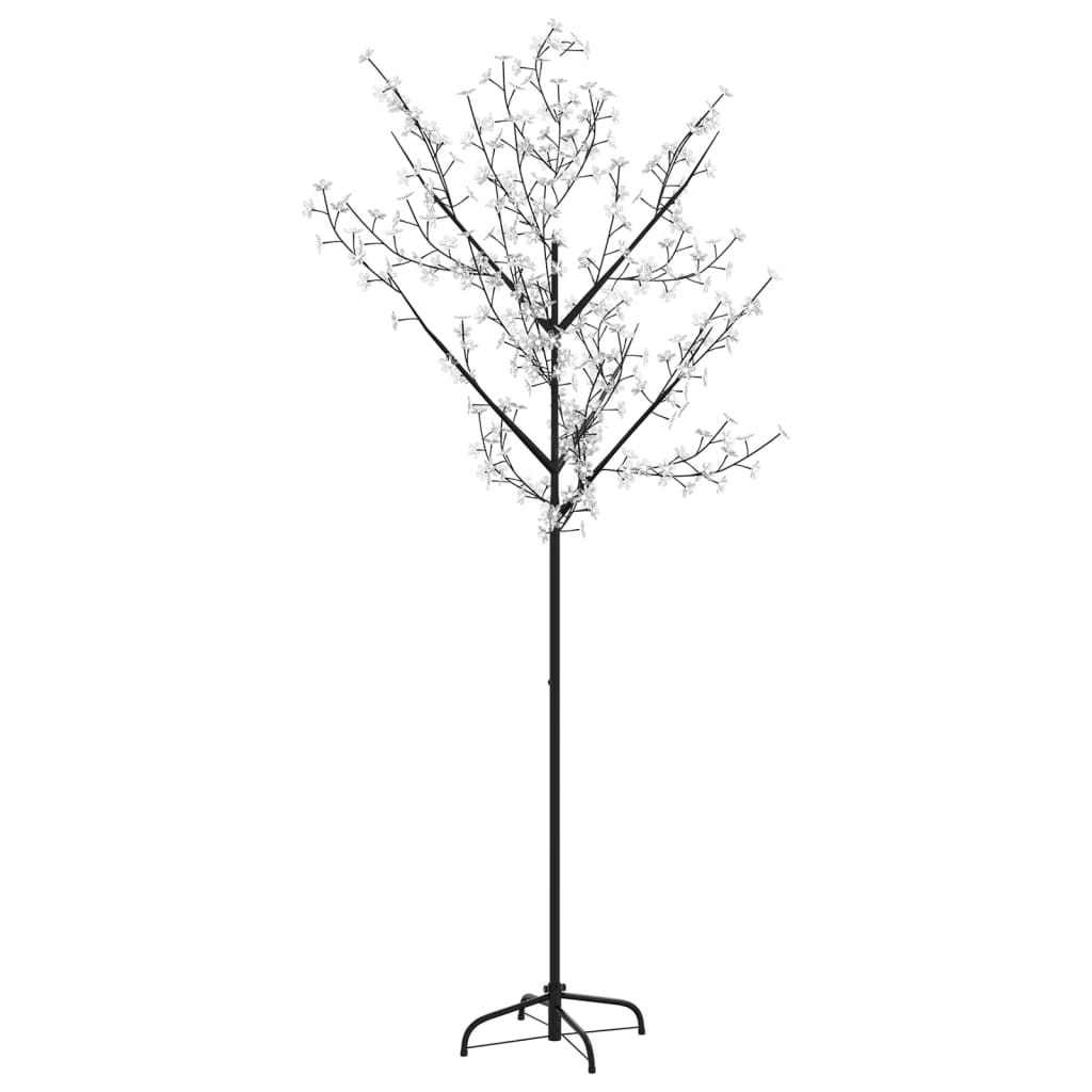 Kerstboom Met 200 Led's Meerkleurig Licht Kersenbloesem 180 Cm