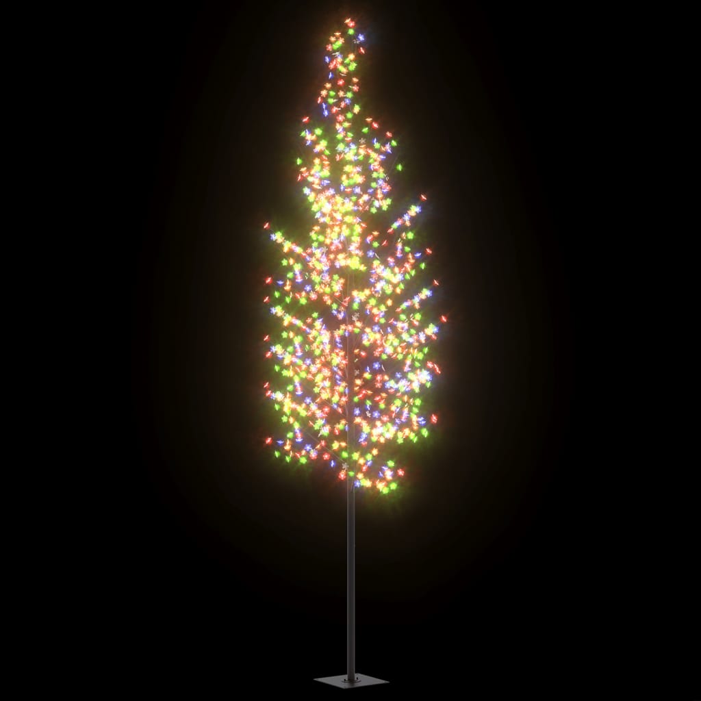 Kerstboom Met 1200 Led's Meerkleurig Licht Kersenbloesem 400 Cm