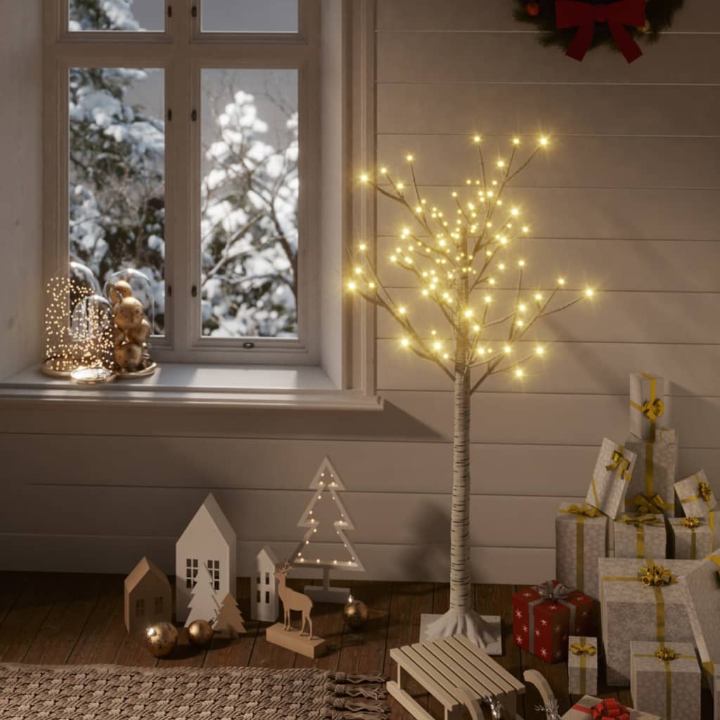 Kerstboom Wilg Met 120 Led's Binnen En Buiten 1,2 M Warmwit