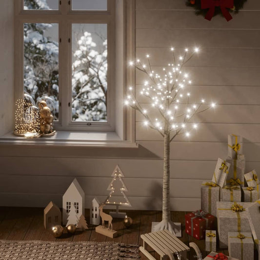 Kerstboom Wilg Met 120 Led's Binnen En Buiten 1,2 M Koudwit