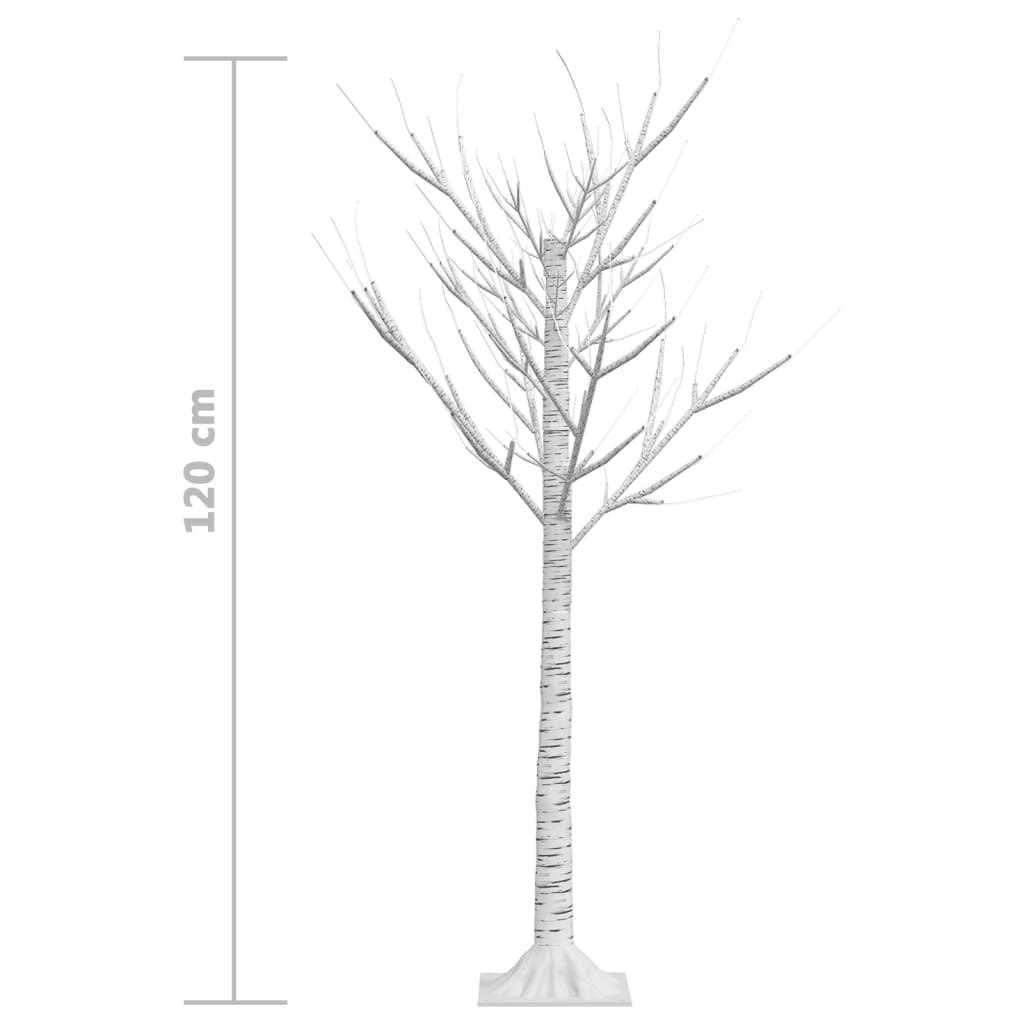 Kerstboom Wilg Met 120 Led's Binnen En Buiten 1,2 M Meerkleurig