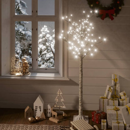 Kerstboom Wilg Met 140 Led's Binnen En Buiten 1,5 M Koudwit