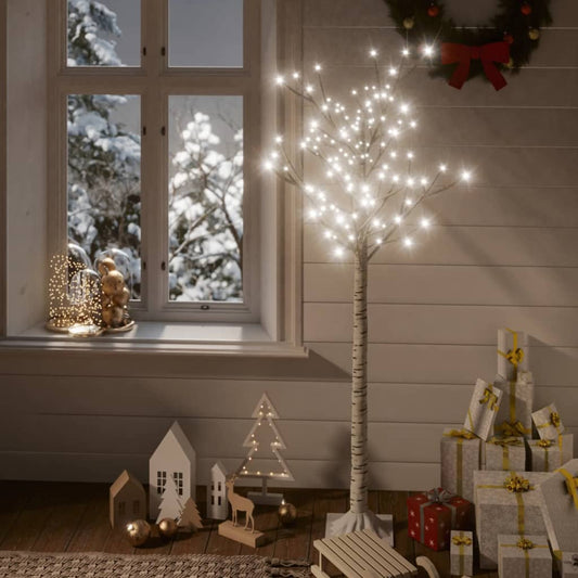 Kerstboom Wilg Met 140 Led's Binnen En Buiten 1,5 M Koudwit