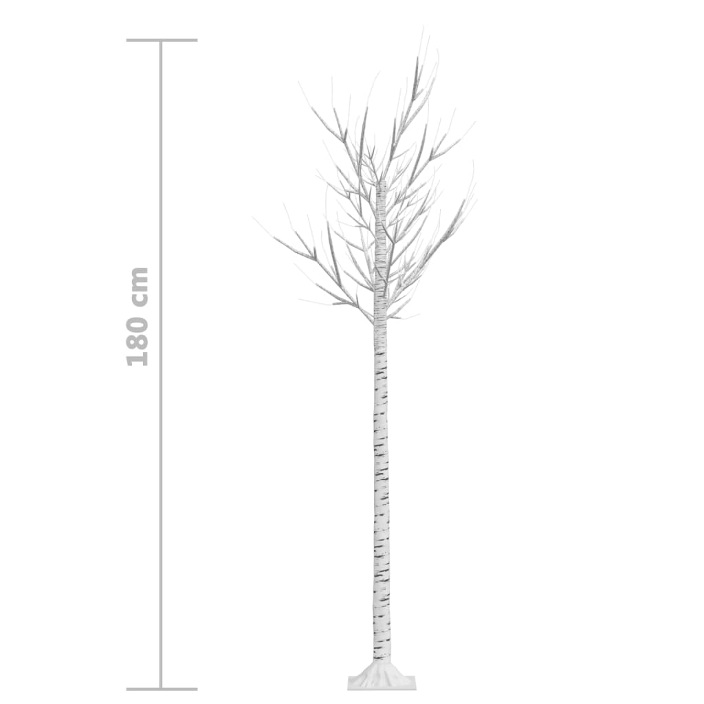 Kerstboom Wilg Met 180 Led's Binnen En Buiten 1,8 M Warmwit