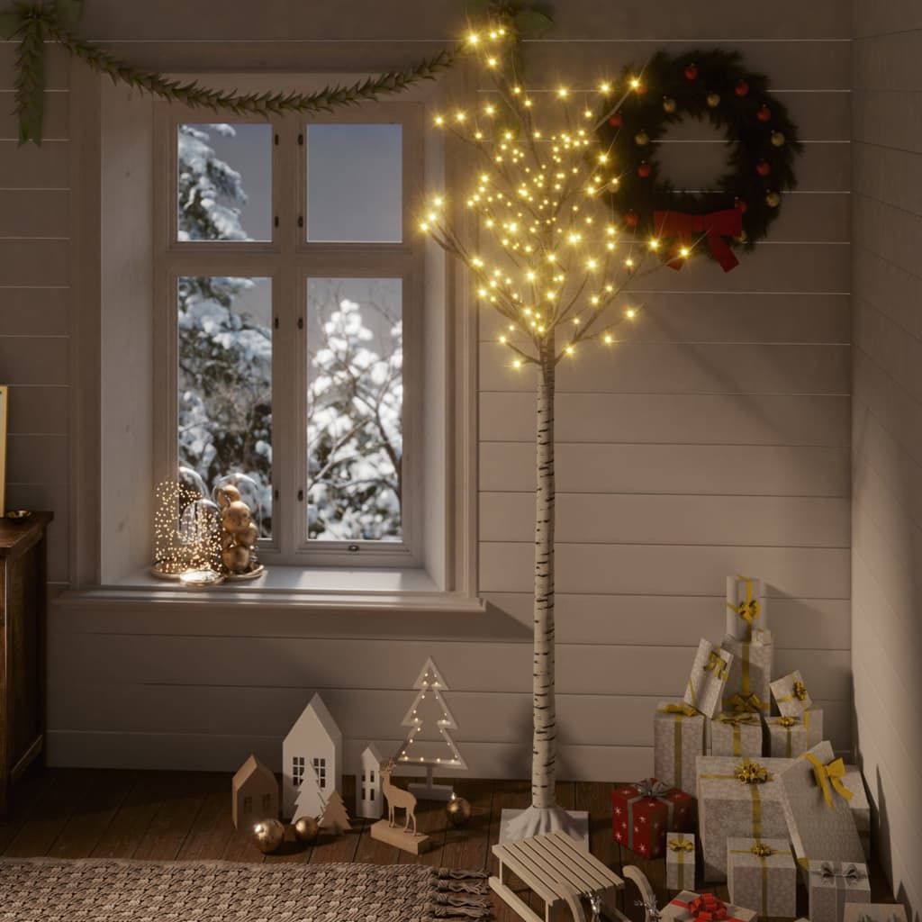 Kerstboom Wilg Met 180 Led's Binnen En Buiten 1,8 M Warmwit