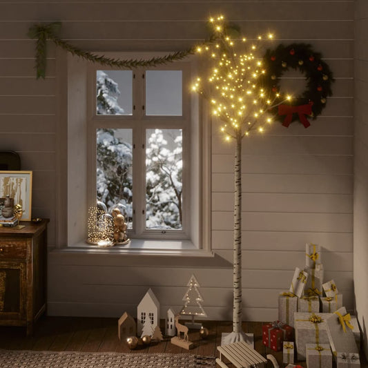 Kerstboom Wilg Met 200 Led's Binnen En Buiten 2,2 M Warmwit