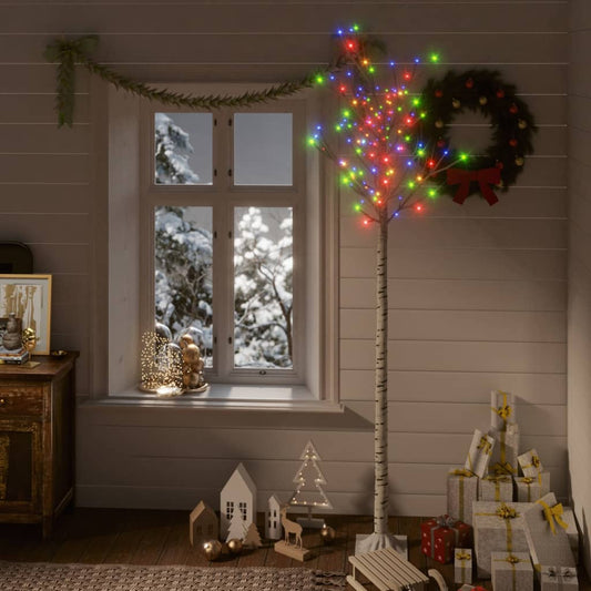 Kerstboom Wilg Met 200 Led's Binnen En Buiten 2,2 M Meerkleurig