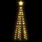 Kegelkerstboom 70 Led's 50X120 Cm Warmwit