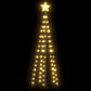 Kegelkerstboom 84 Led's 50X150 Cm Warmwit