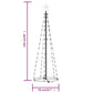 Kegelkerstboom 84 Led's 50X150 Cm Warmwit