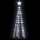 Kegelkerstboom 84 Led's 50X150 Cm Koudwit