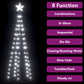 Kegelkerstboom 84 Led's 50X150 Cm Koudwit