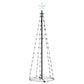 Kegelkerstboom 84 Led's 50X150 Cm Blauw
