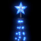 Kegelkerstboom 84 Led's 50X150 Cm Blauw