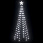 Kegelkerstboom 100 Led's 70X180 Cm Koudwit