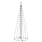 Kegelkerstboom 100 Led's 70X180 Cm Koudwit