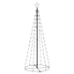 Kegelkerstboom 100 Led's 70X180 Cm Blauw