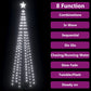 Kegelkerstboom 136 Led's 70X240 Cm Koudwit