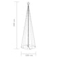 Kegelkerstboom 330 Led's Koudwit 100X300 Cm
