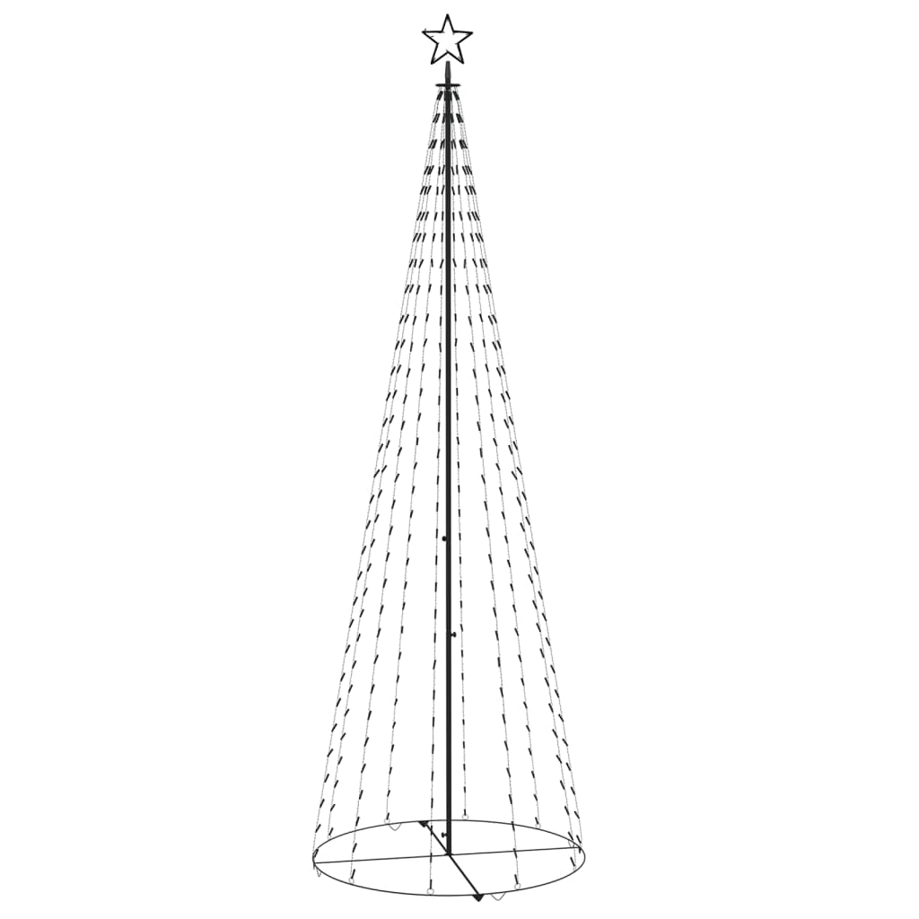 Kegelkerstboom 330 Led's 100X300 Cm Blauw