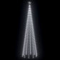 Kegelkerstboom 400 Led's 100X360 Cm Koudwit