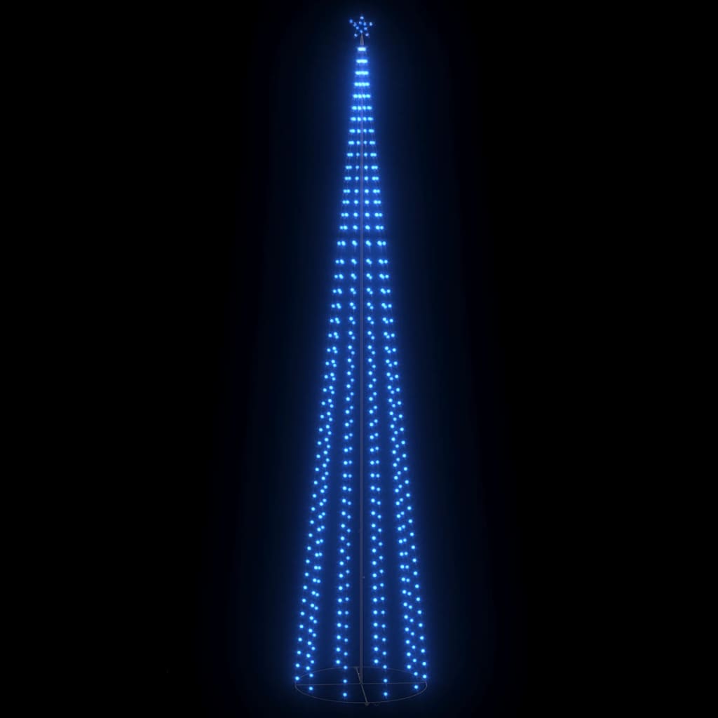 Kegelkerstboom 752 Led's 160X500 Cm Blauw