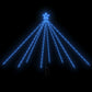 Kerstboomverlichting 400 Led's Binnen/Buiten 2,5 M Blauw