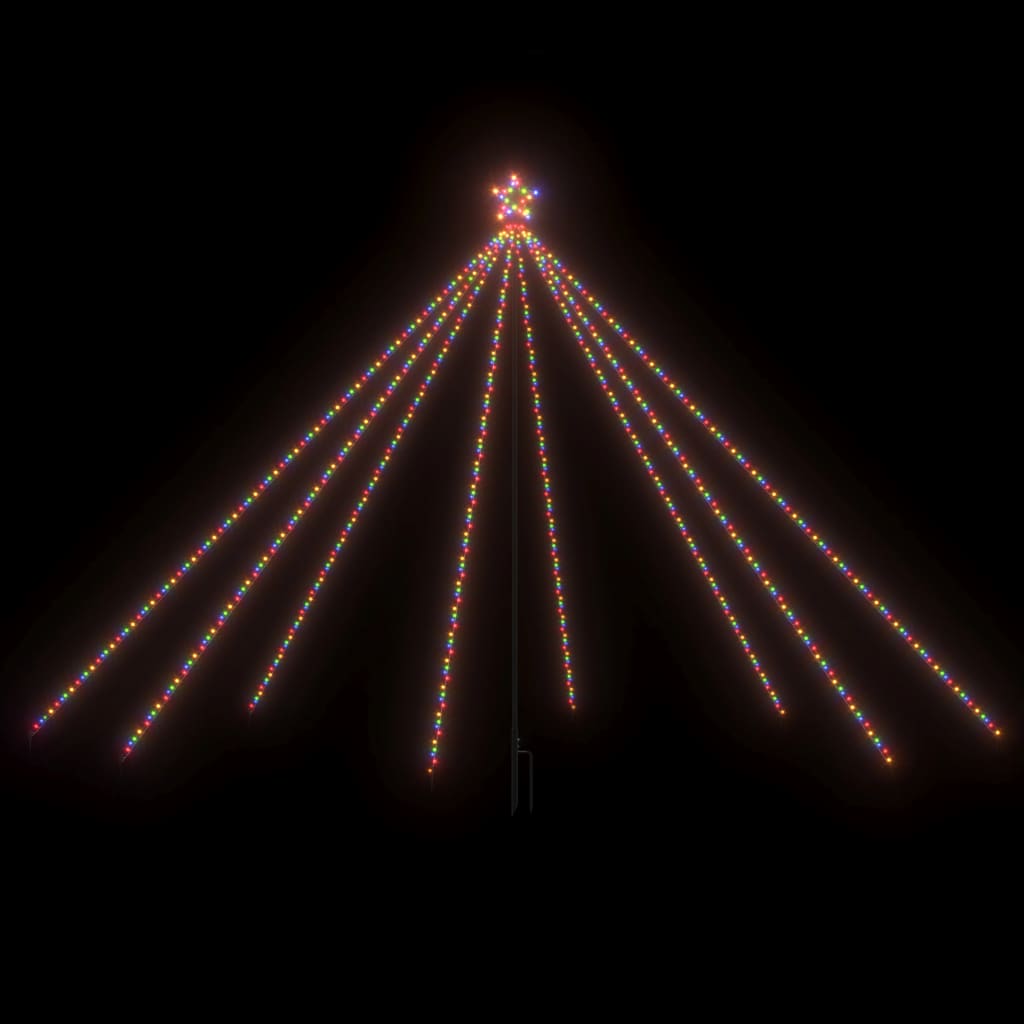 Kerstboomverlichting 576 Led's Binnen/Buiten 3,6 M Meerkleurig