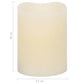 Led-Kaarsen 100 St Vlamloos Met Afstandsbediening Warmwit