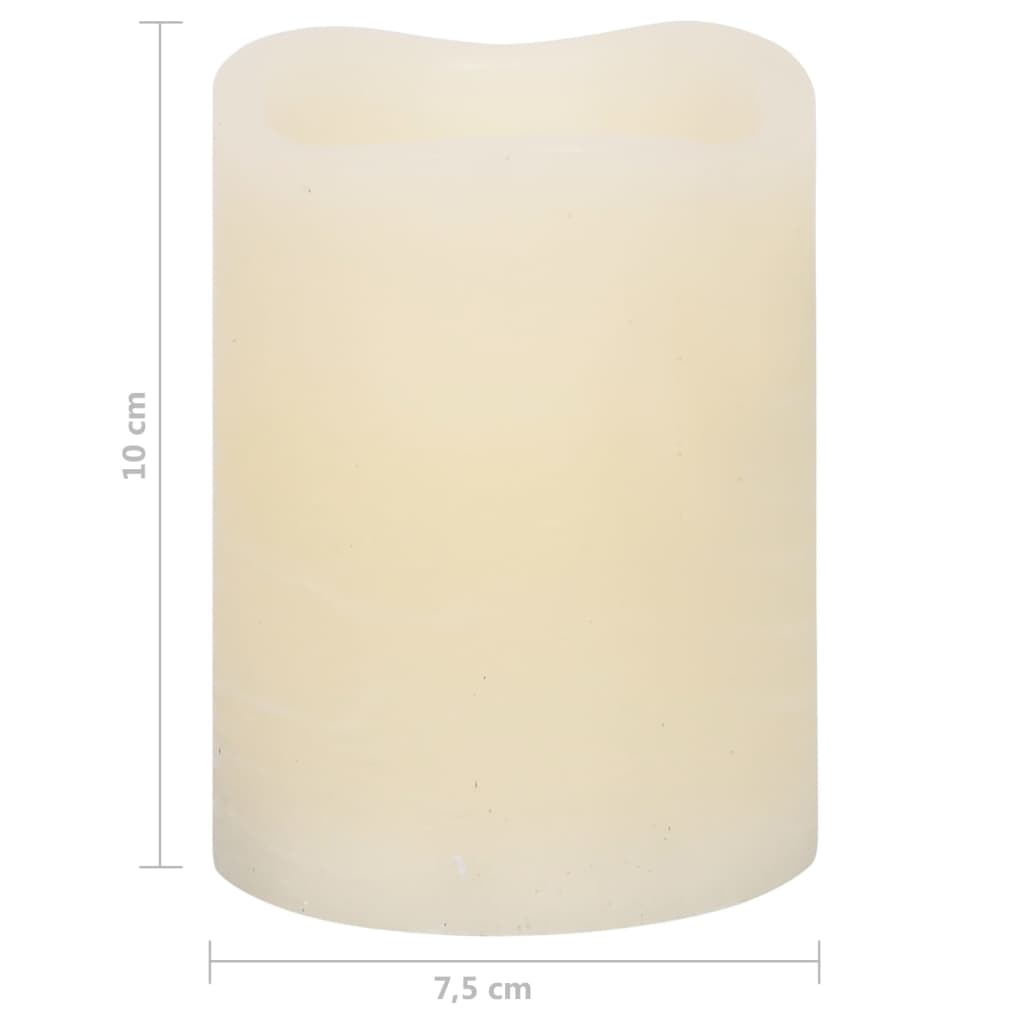 Led-Kaarsen 100 St Vlamloos Met Afstandsbediening Warmwit