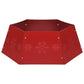 Kerstboomrok Ø68X25 Cm Rood