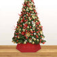 Kerstboomrok Ø68X25 Cm Rood