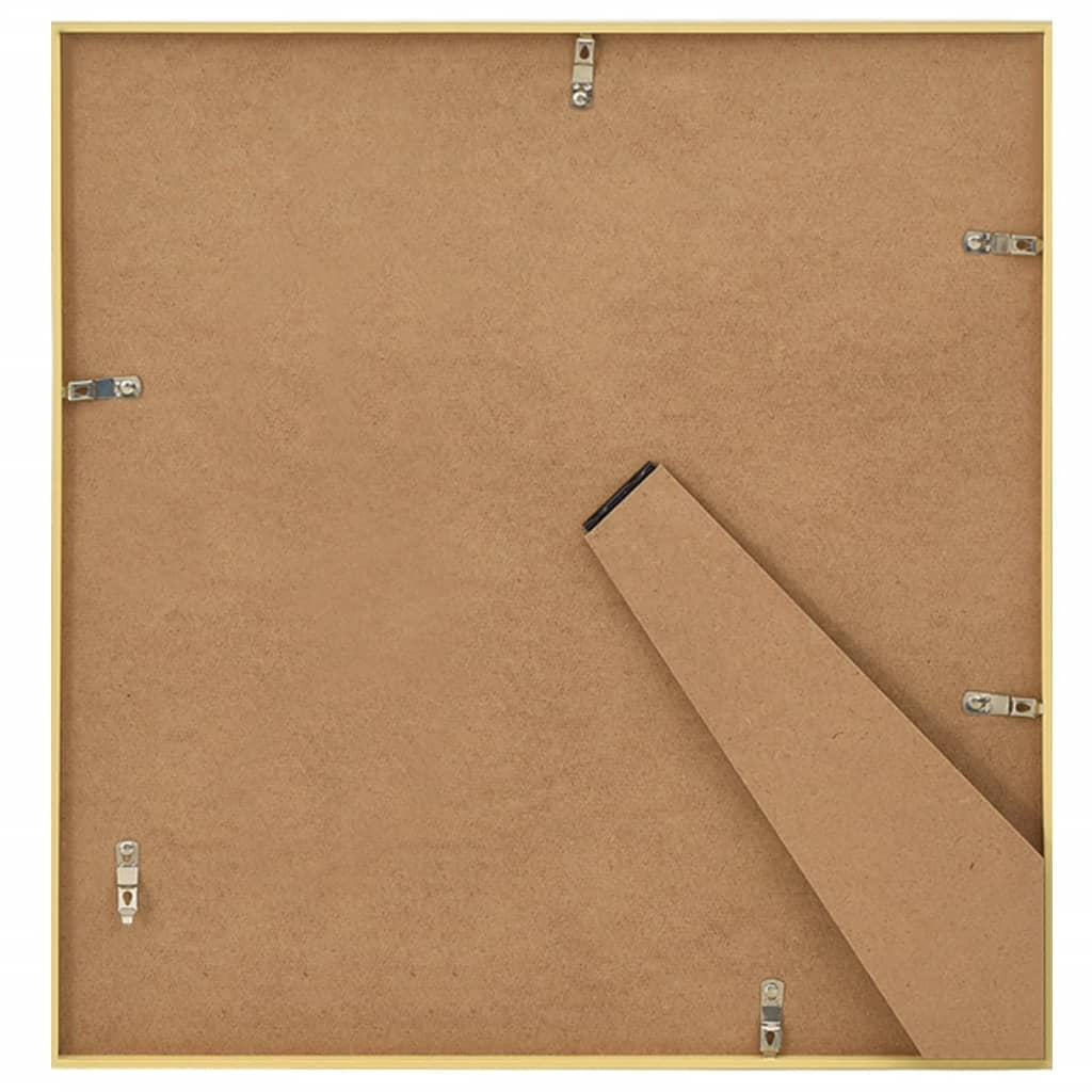 Fotolijsten 3 St Voor Tafel 30X30 Cm Mdf Goudkleurig