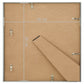 Fotolijsten 3 St Voor Tafel 30X30Cm Mdf Zilverkleurig