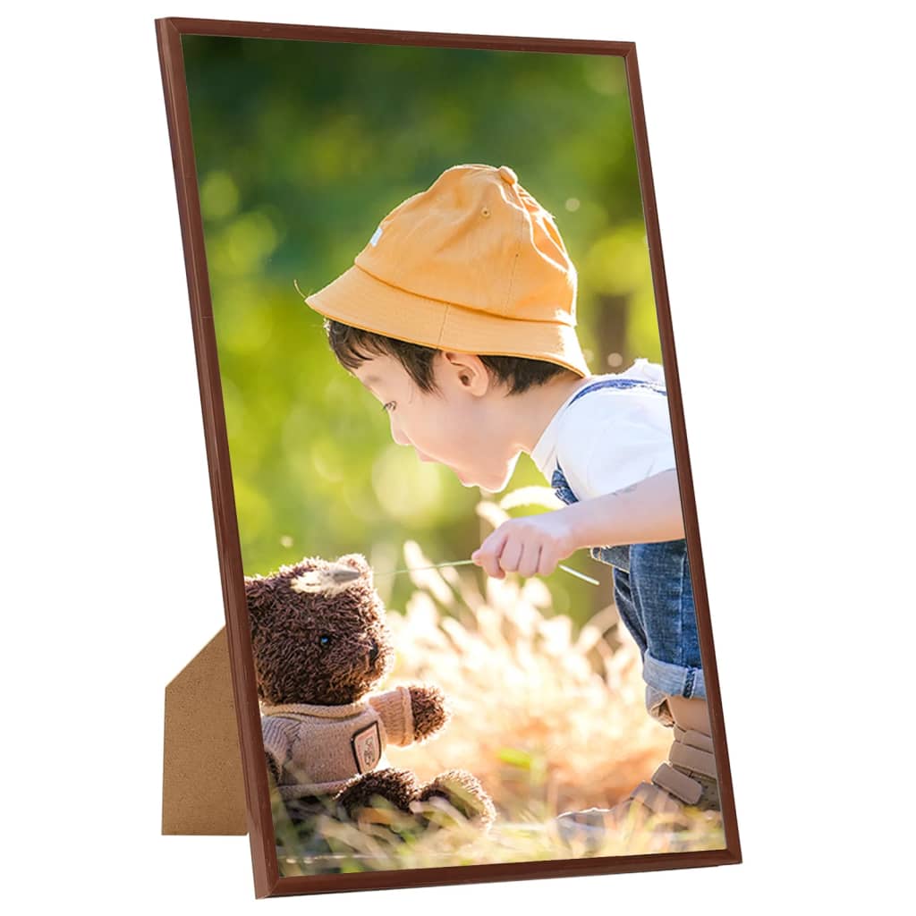 Fotolijsten 5 St Voor Tafel 10X15Cm Mdf Bronskleurig