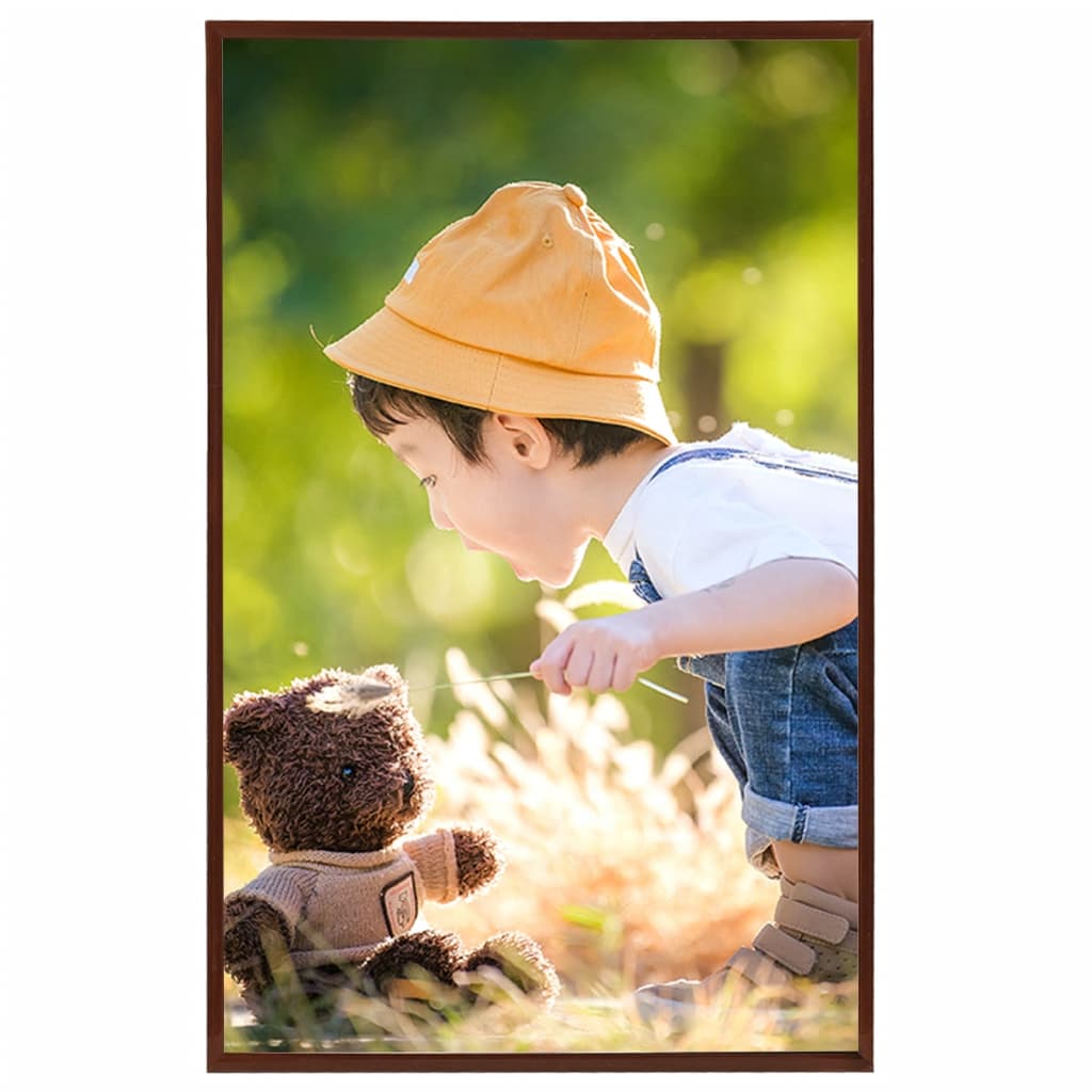 Fotolijsten 5 St Voor Tafel 10X15Cm Mdf Bronskleurig