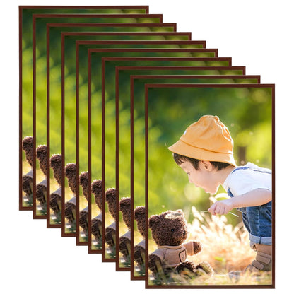 Fotolijsten 10 St Voor Tafel 10X15Cm Mdf Bronskleurig