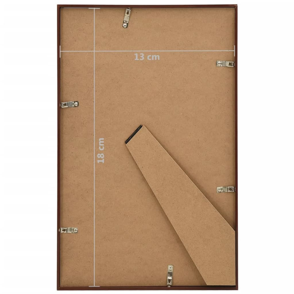 Fotolijsten 5 St Voor Tafel 13X18Cm Mdf Bronskleurig