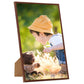 Fotolijsten 3 St Voor Wand Of Tafel 18X24 Cm Mdf Bronskleurig