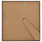 Fotolijsten 10 St Voor Wand Of Tafel 20X20 Cm Mdf Bronskleurig