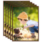 Fotolijsten 5 St Voor Wand Of Tafel 20X25 Cm Mdf Bronskleurig